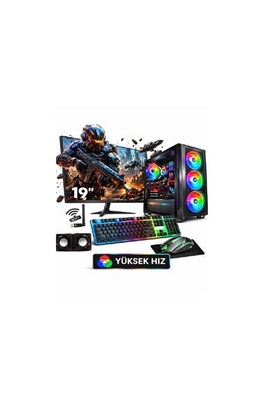 Midcom J-TECH Newest i5-3470 8GB 256GB SSD 19” Masaüstü Bilgisayar