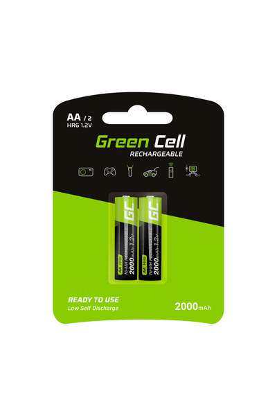 Greencell ACUMULATOR Green Cell 2x AA HR6 2000mAh GR06