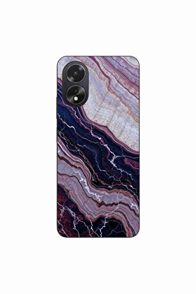 OEM Husa compatibila cu Oppo A18 4G Silicon Gel Tpu Model Amethyst Sand Marble