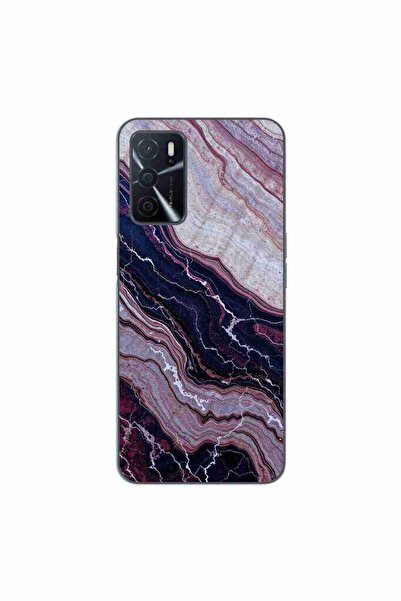 OEM Husa compatibila cu Oppo A16 Silicon Gel Tpu Model Amethyst Sand Marble