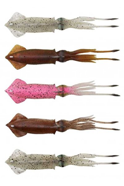 Savage Gear 3D TPE Swim Squid 260mm 126g 1 Adet Sahte Balık Brown UV
