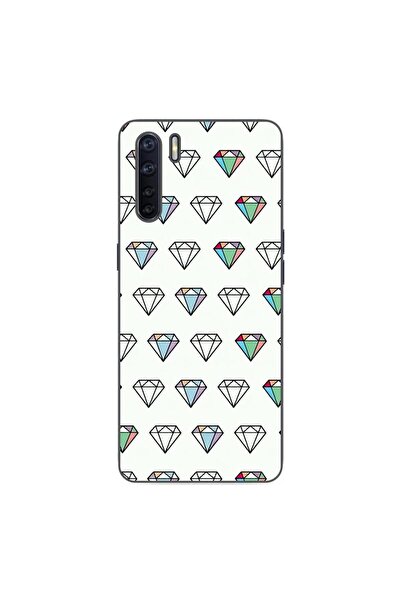 OEM Husa compatibila cu Oppo A91 Silicon Gel Tpu Model Diamonds Pattern Trans...
