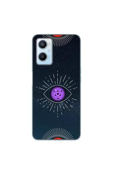 OEM Husa compatibila cu Oppo A96 4G Silicon Gel Tpu Model Tomoe Rinnegan Eye