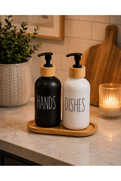 Maloria 3 Piece 350ml Soap Dispenser Set