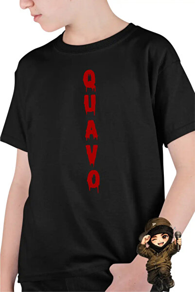 OEM Tricou Copii Baieti Quavo Stain Trap Hip Hop