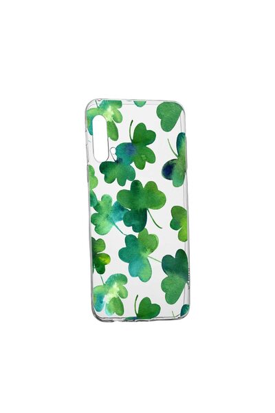 bestcase Husa Green leaf, pentru Huawei Honor 20 Pro, rezistenta la uzura, an...