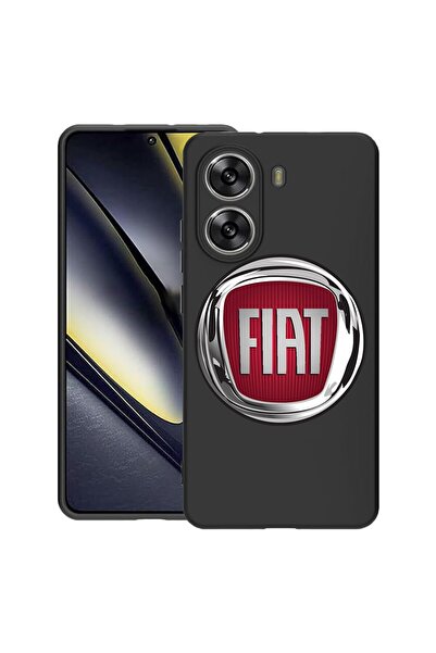 bestcase Калъф за Poco X7 Pro 5G, Fiat, тънък силиконов 0.8ММ, противоударен,...