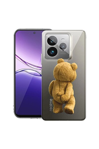 bestcase Husă pentru Realme GT 7 Pro cu design Ursuleț de pluș, Protecție cam...