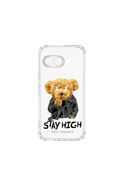 bestcase Калъф за Google Pixel 9a, BestCase® Anti Shock 1.5MM, Stay High Tedd...