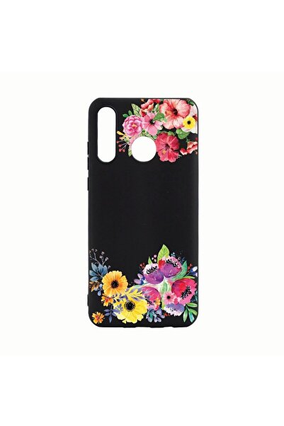 bestcase Husa Huawei P30 Lite, Flower, rezistenta la uzura, anti-alunecare, d...