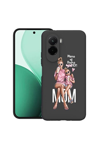 bestcase Υπέρλεπτη Θήκη TPU Συμβατή με Poco M7, με Σχέδιο  "Girl Mom Mama of ...