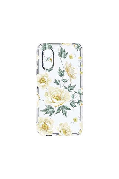 bestcase Husa BestCase¬Æ Clear Silicon 2MM, Compatibila Cu Realme C33, Flower...