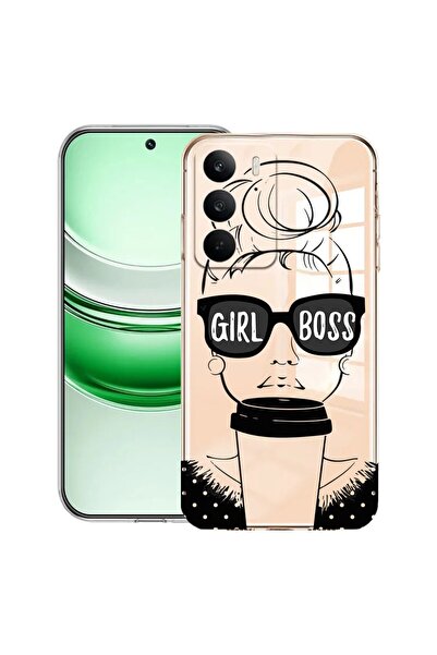 bestcase ¬Æ Husa Clear Silicon pentru Realme C71, Girl Boss, 2041144 T 1808