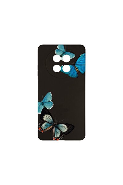 bestcase Λεπτή Θήκη Σιλικόνης 0.8MM, Συμβατή με Realme 12 5G, Όμορφες Μπλε Πε...