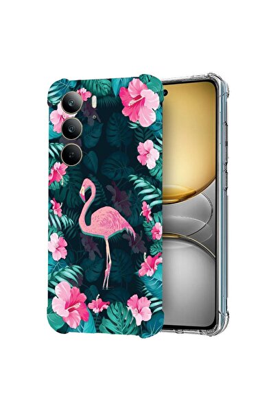 bestcase Θήκη για Realme C75, Αντικραδασμική 1.5MM, Φλαμίνγκο, Προστασία κάμε...