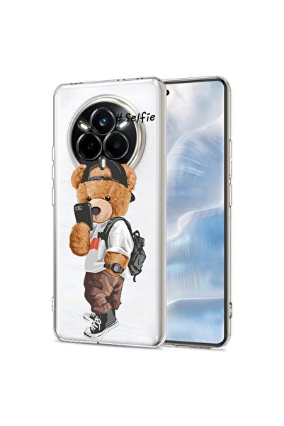 bestcase Husă pentru Realme 14 Pro 5G, BestCase® Silicon transparent 2MM, Urs...