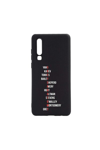 bestcase Θήκη Huawei P30, Grey's Anatomy, ανθεκτική στη φθορά, αντιολισθητική...