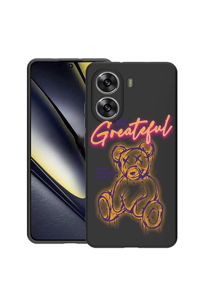 bestcase Husă pentru Poco X7 Pro 5G, Ursuleț de pluș - Fii recunoscător, Sili...