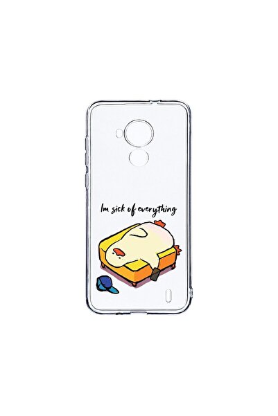 bestcase Husa BestCase® Silicon Transparent 2MM, Compatibilă cu Nokia C30, I'...