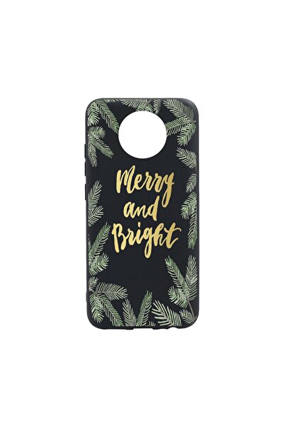 bestcase Husa Silicon Xmas, compatibila cu Nokia C20, rezistenta la uzura, an...