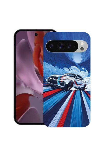 bestcase ¬Æ Husa pentru Google Pixel 9 Pro XL, BMW 3 E46, Slim Silicon 0.8MM,...