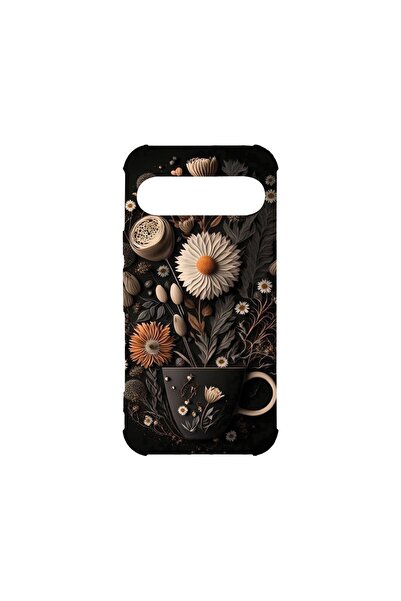 bestcase Husa Antișoc 1.5MM, Compatibilă cu Google Pixel 9 Pro, Happy Flowers...