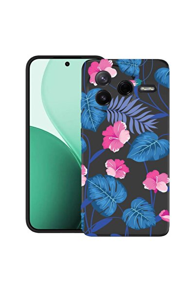 bestcase ¬Æ Husa TPU Ultra Slim Compatibil cu Poco F7 Pro, cu Design Tropical...