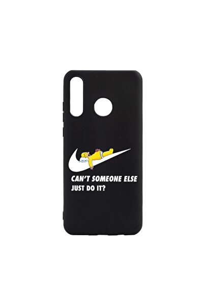bestcase Husa Silicon Compatibila Cu Huawei P30 Lite, Simpson Just Do It, rez...