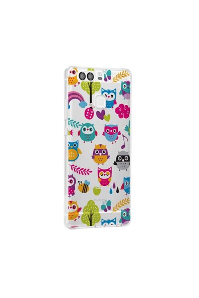 bestcase Husa Silicon, Transparent, 0.5MM, owl, Huawei P10 Lite