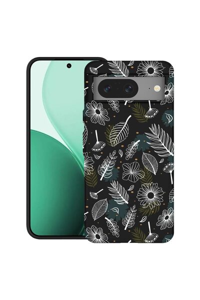 bestcase ¬Æ Husa TPU Ultra Slim Compatibil cu Google Pixel 8, cu Design Flowe...