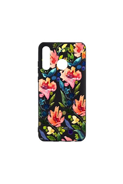 bestcase Husa Huawei P30 Lite, Happy Flowers, rezistenta la uzura, anti-alune...