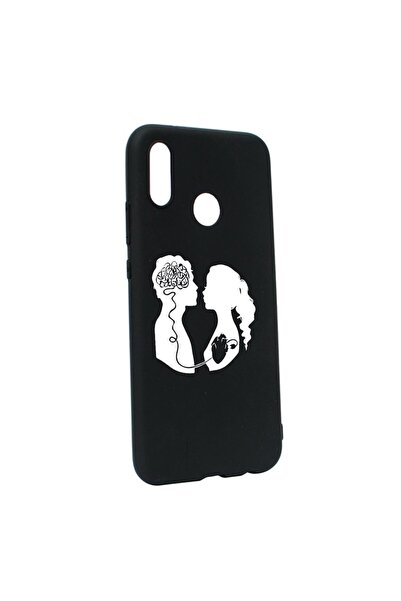 bestcase Husa Silicon Compatibila Cu Huawei P20 Lite, Love With Brain, rezist...