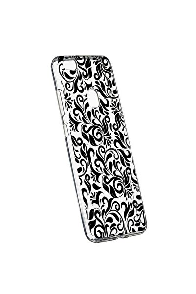 bestcase Husa Silicon, Transparent, Slim, Non-Figurative Negru, Huawei P10 LITE