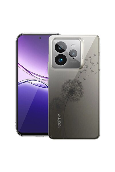 bestcase ¬Æ Husa pentru Realme GT 7 Pro cu Design Dandelion, Clear Slim Silic...