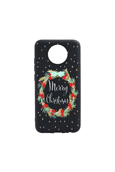 bestcase Husa Silicon Xmas, compatibila cu Nokia C20, rezistenta la uzura, an...