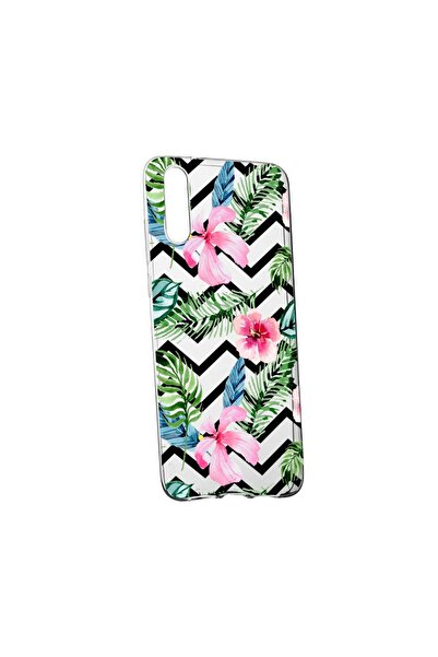 bestcase Husa Silicon, Transparent, Slim, Tropical, Huawei P20 Plus