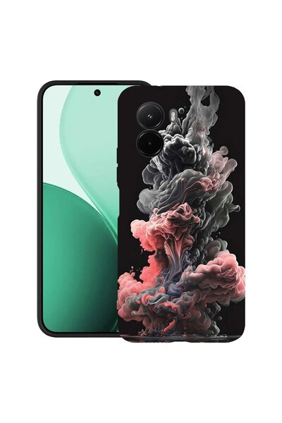 bestcase Υπέρλεπτη Θήκη TPU Συμβατή με Poco M7, με Σχέδιο Υγρών Χρωμάτων, 311...