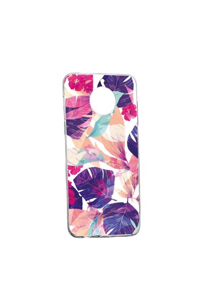 bestcase Husa Silicon Compatibila Cu Nokia C30, Tropical Flowers, rezistenta ...