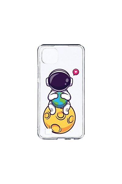bestcase Διαφανής Θήκη Σιλικόνης 2MM, Συμβατή με Realme C11 (2021), Χαριτωμέν...