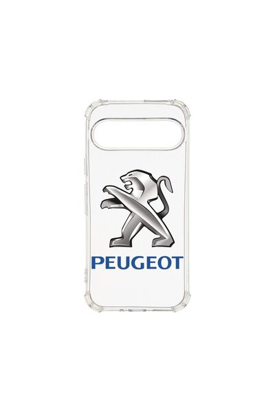 bestcase Αντικραδασμική Θήκη 1.5MM, Συμβατή με Google Pixel 9, Λογότυπο Peuge...