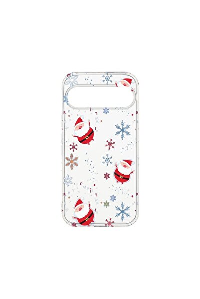 bestcase ¬Æ Husa Clear Silicon 2MM, Compatibila Cu Google Pixel 9, Xmas - San...