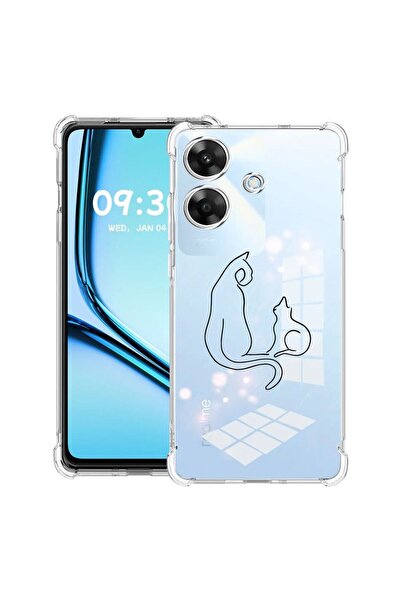 bestcase ¬Æ Husa Anti Shock pentru Realme Note 60 / Note 60X cu Design Abstra...