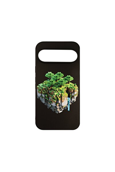 bestcase Husa pentru Google Pixel 9, BestCase¬Æ Slim SIlicon 0.8MM, Minecraft...