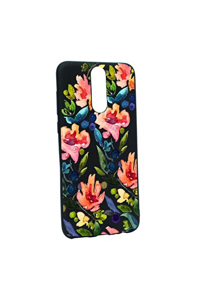 bestcase Силиконов калъф с цветя за пролетта, съвместим с Nokia 2.4, устойчив...