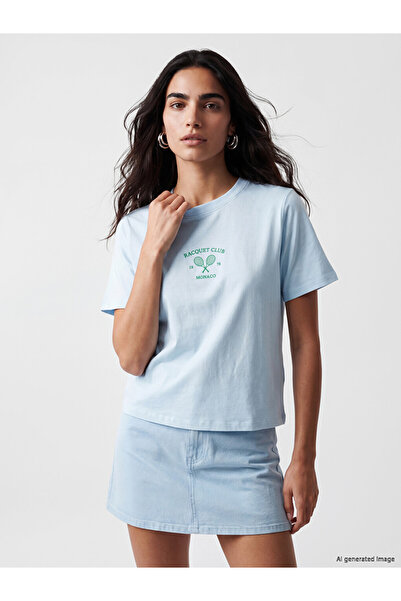 LC Waikiki Esvab • Modern & Distinctive Monaco Embroidered Women's T-Shirt
