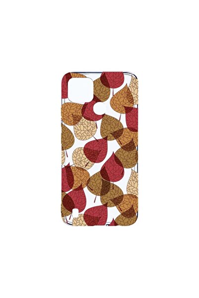 bestcase Διαφανής Θήκη Σιλικόνης 2MM, Συμβατή με Realme C21, Φτερά Φθινοπώρου...