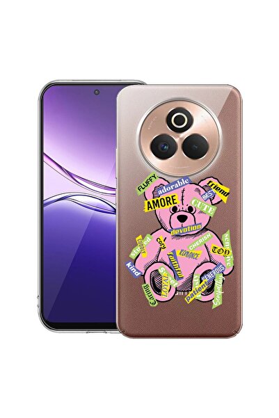 bestcase ¬Æ Husa pentru Realme P3 Pro cu Design Teddy Bear Amour, Clear Slim ...