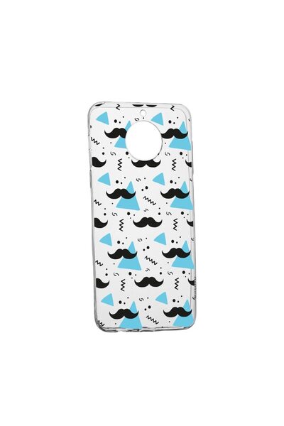 bestcase Husa Silicon Compatibila Cu Nokia C30, Mustache, rezistenta la uzura...