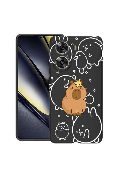 bestcase ¬Æ Husa TPU Ultra Slim Compatibila cu Poco X7 Pro 5G, Cartoon Kawaii...