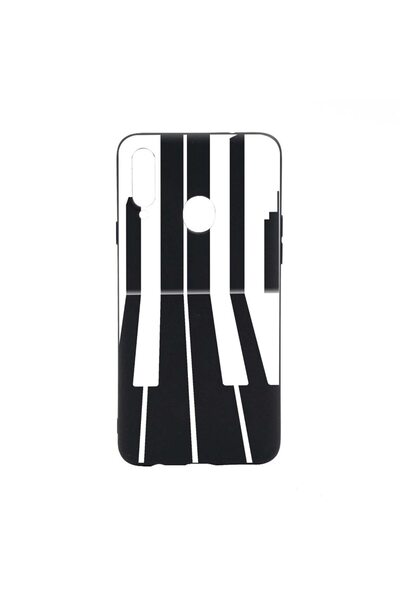 bestcase Θήκη σιλικόνης συμβατή με Huawei P20 Lite, Πιάνο, ανθεκτική στη φθορ...